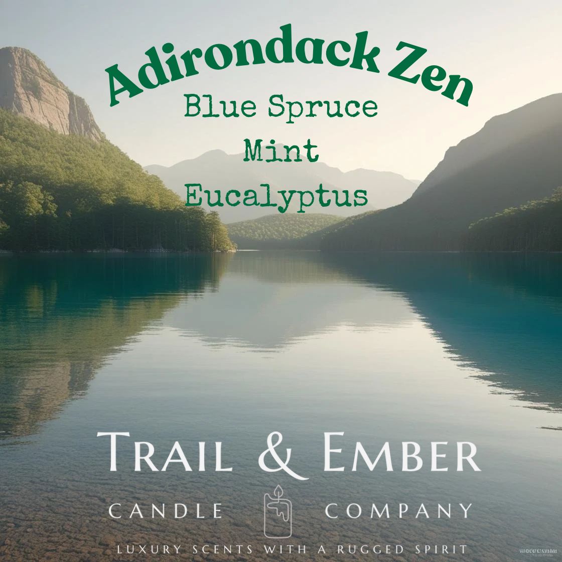Adirondack Zen Soy Candle - Blue Spruce