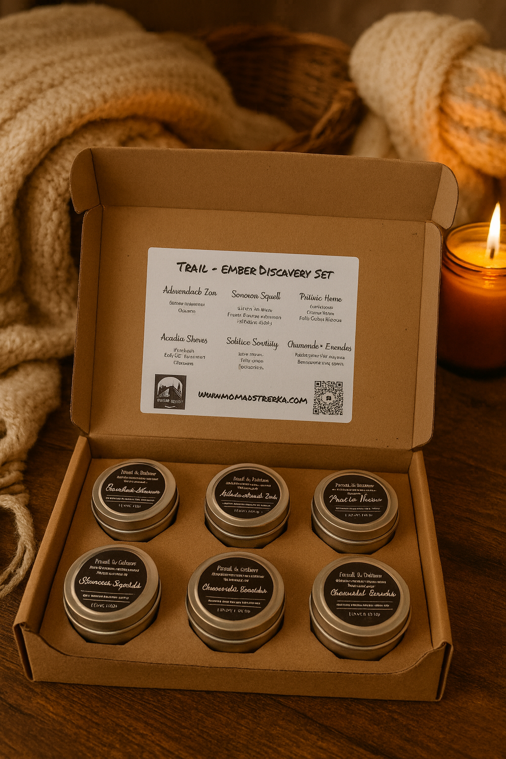 Trail & Ember Discovery Set - 6-Candle Sampler Pack