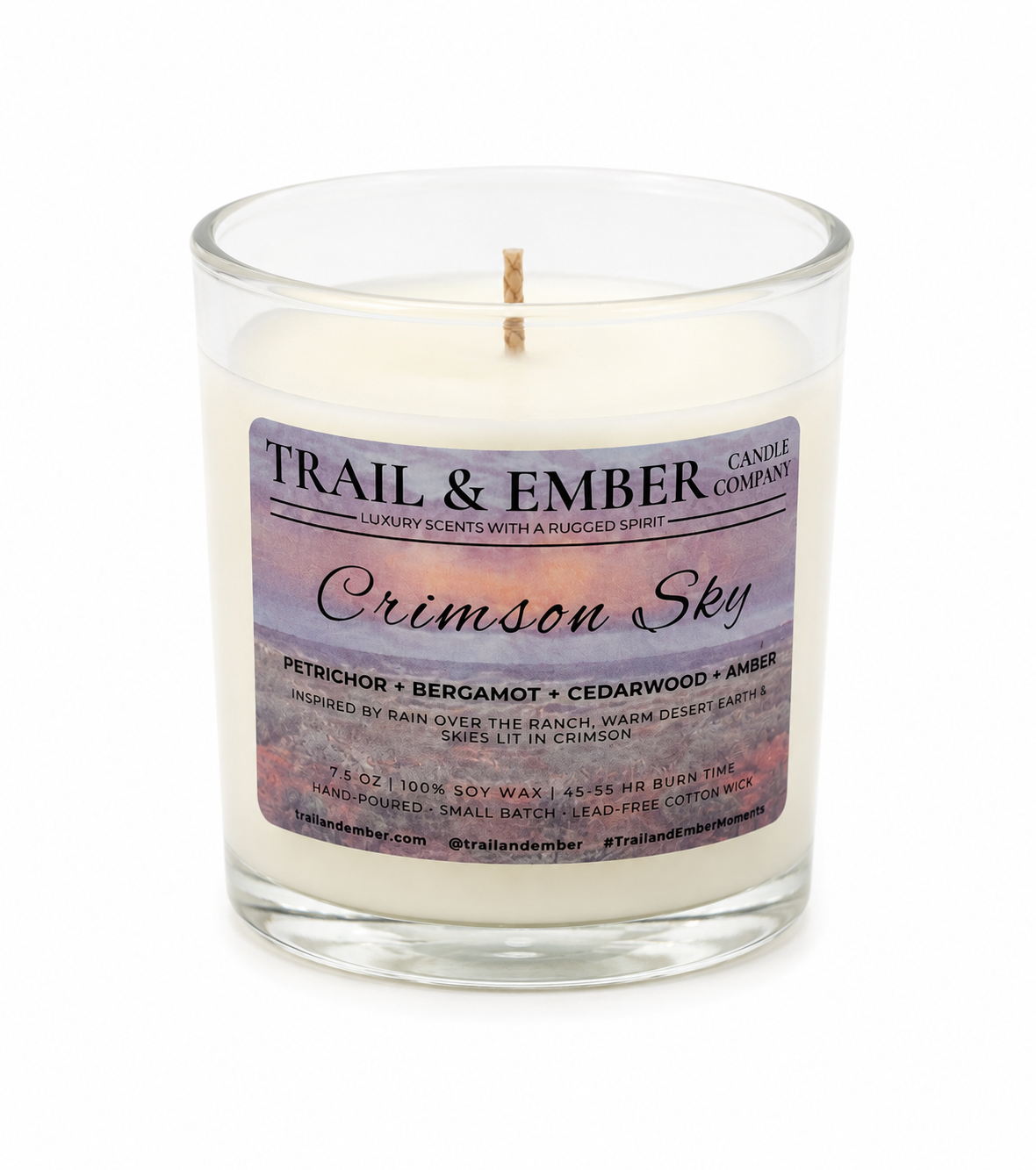 Crimson Sky Soy Candle