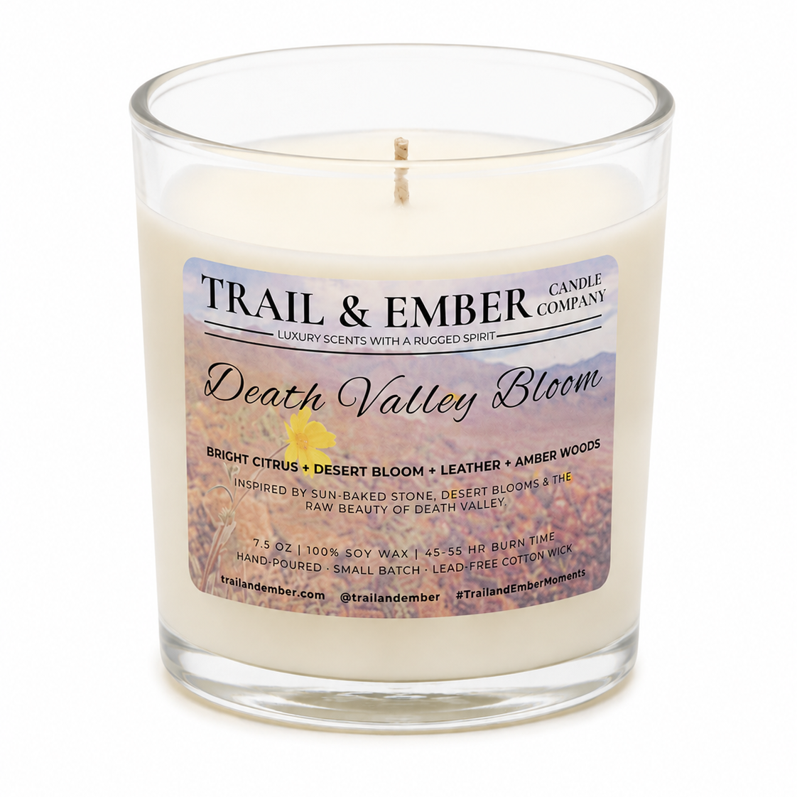 Death Valley Bloom Soy Candle
