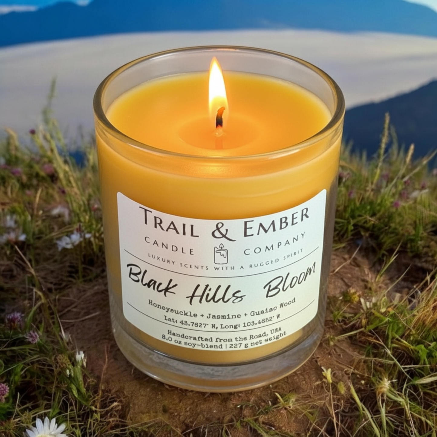 Black Hills Summer Bloom Soy Blend Candle - Limited Edition
