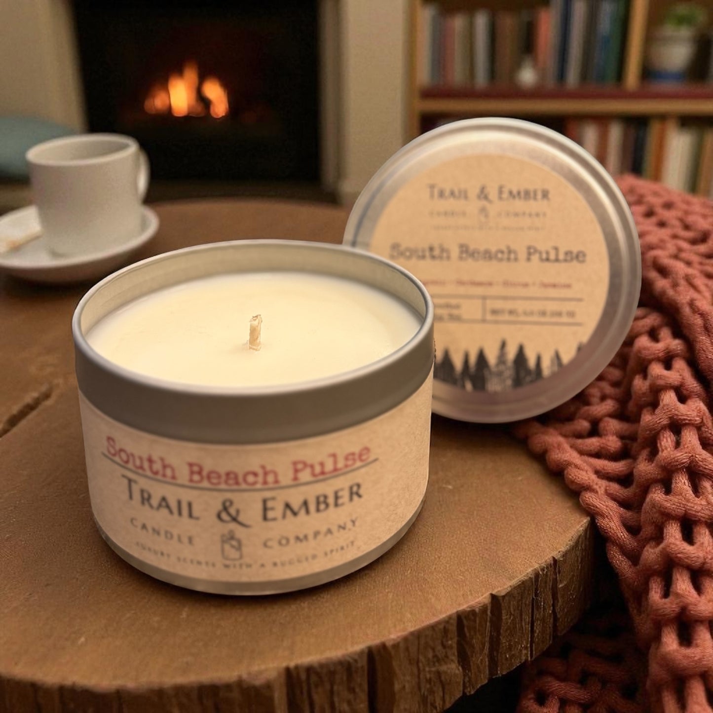 South Beach Pulse Soy Travel Candle