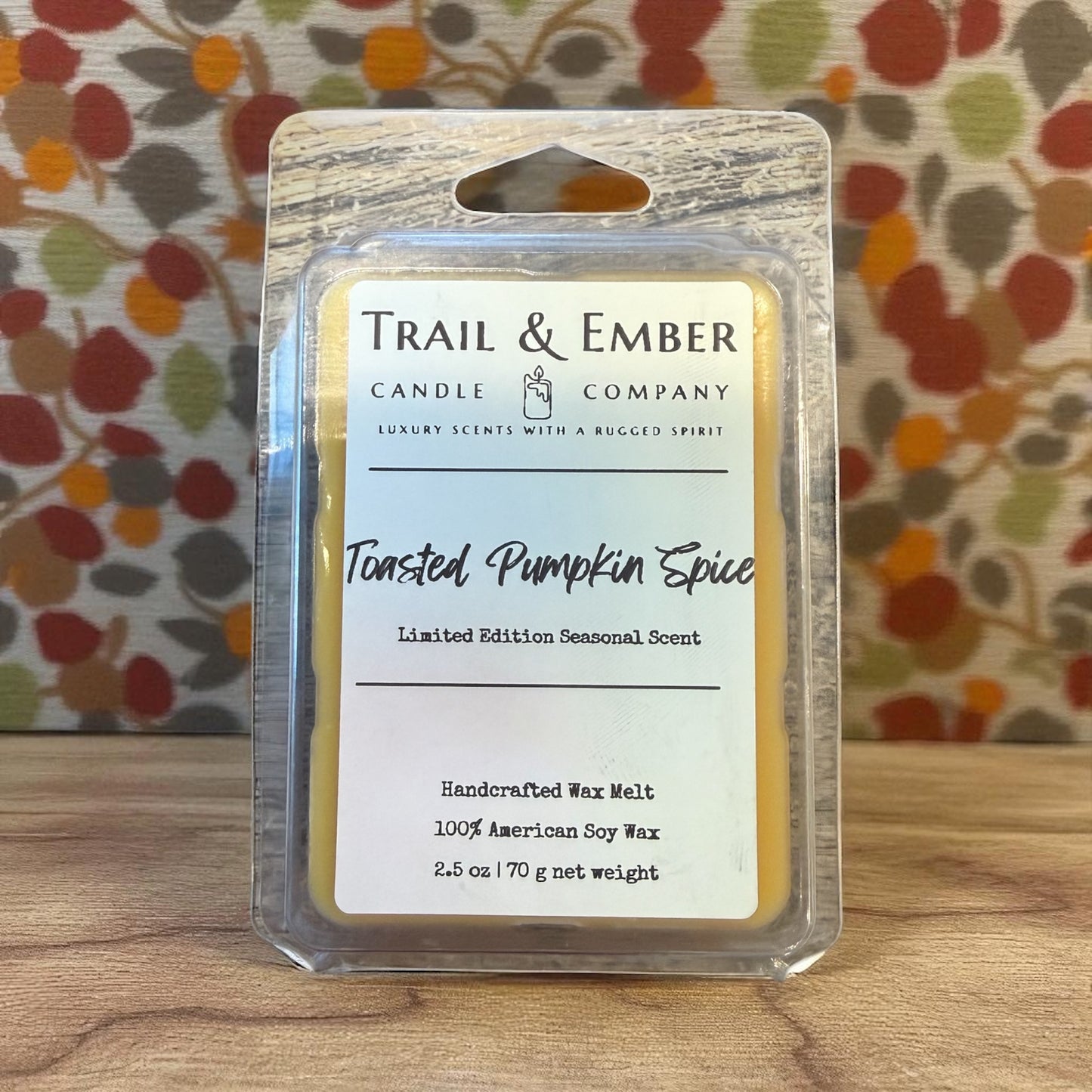 Toasted Pumpkin Soy Wax Melt - Seasonal