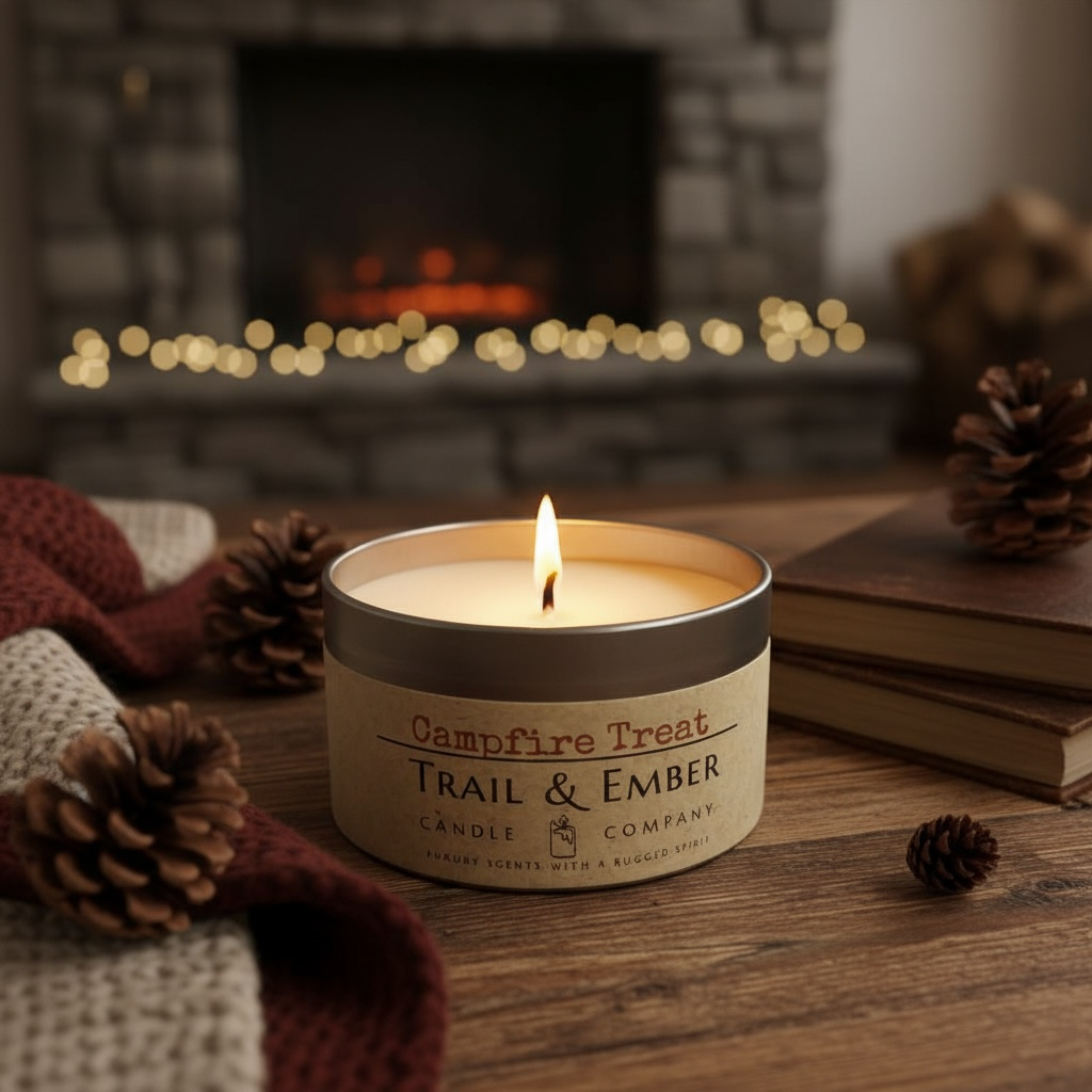 Campfire Treat Soy Candle - Discovery Tin