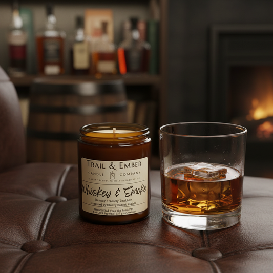 Whiskey & Smoke Soy Candle