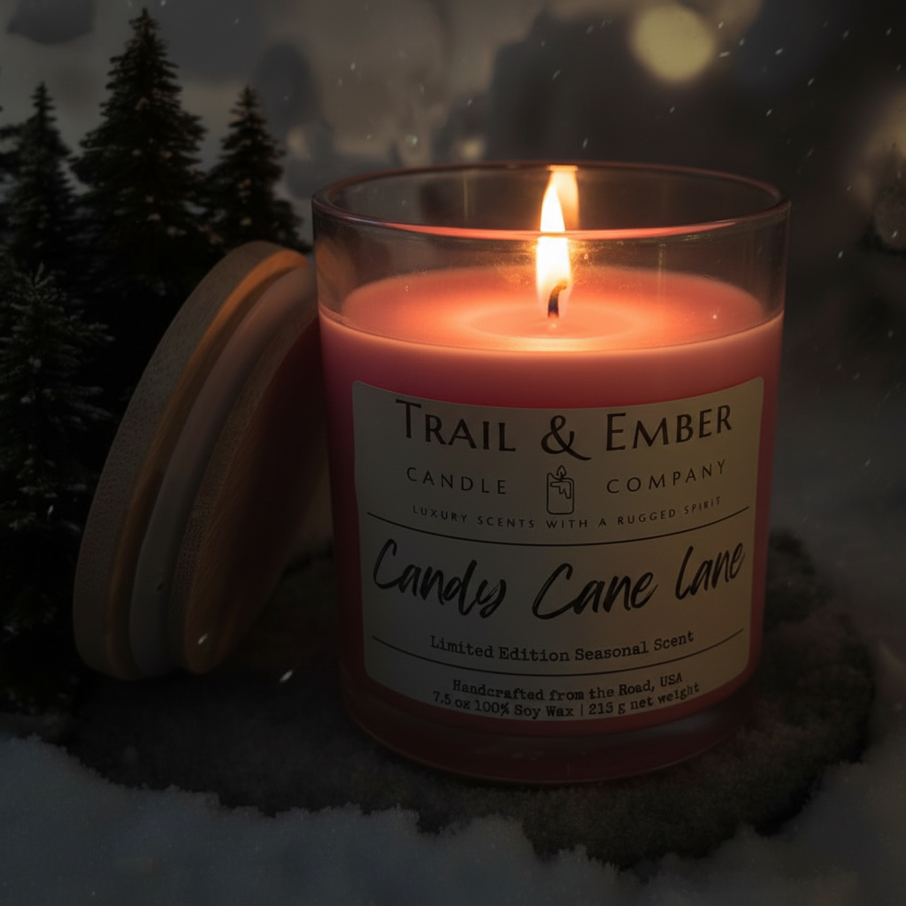 Candy Cane Lane Soy Candle