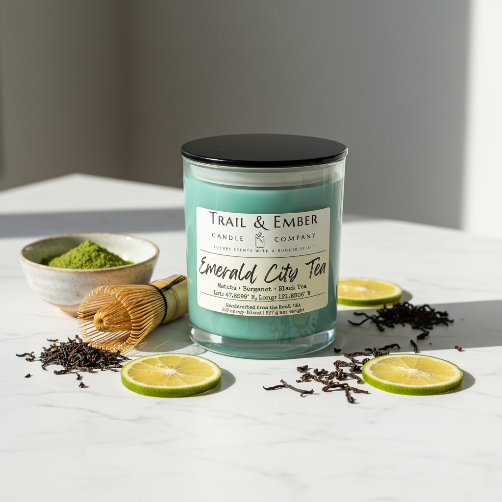 Emerald City Tea Soy Candle - Limited Edition