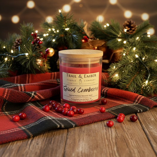 Spiced Cranberry Soy Candle