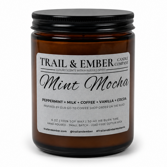 Mint Mocha Soy Candle