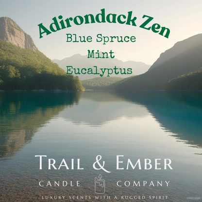 Adirondack Zen Soy Candle - Blue Spruce