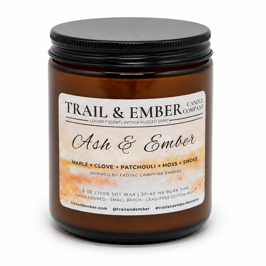 Ash & Ember Soy Candle