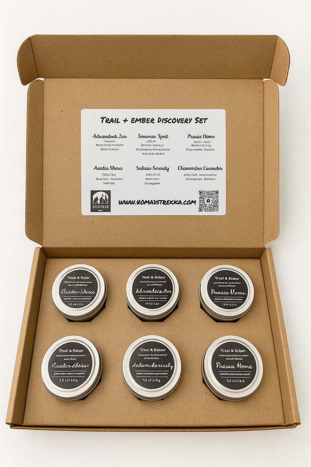 Trail & Ember Discovery Set - 6-Candle Sampler Pack