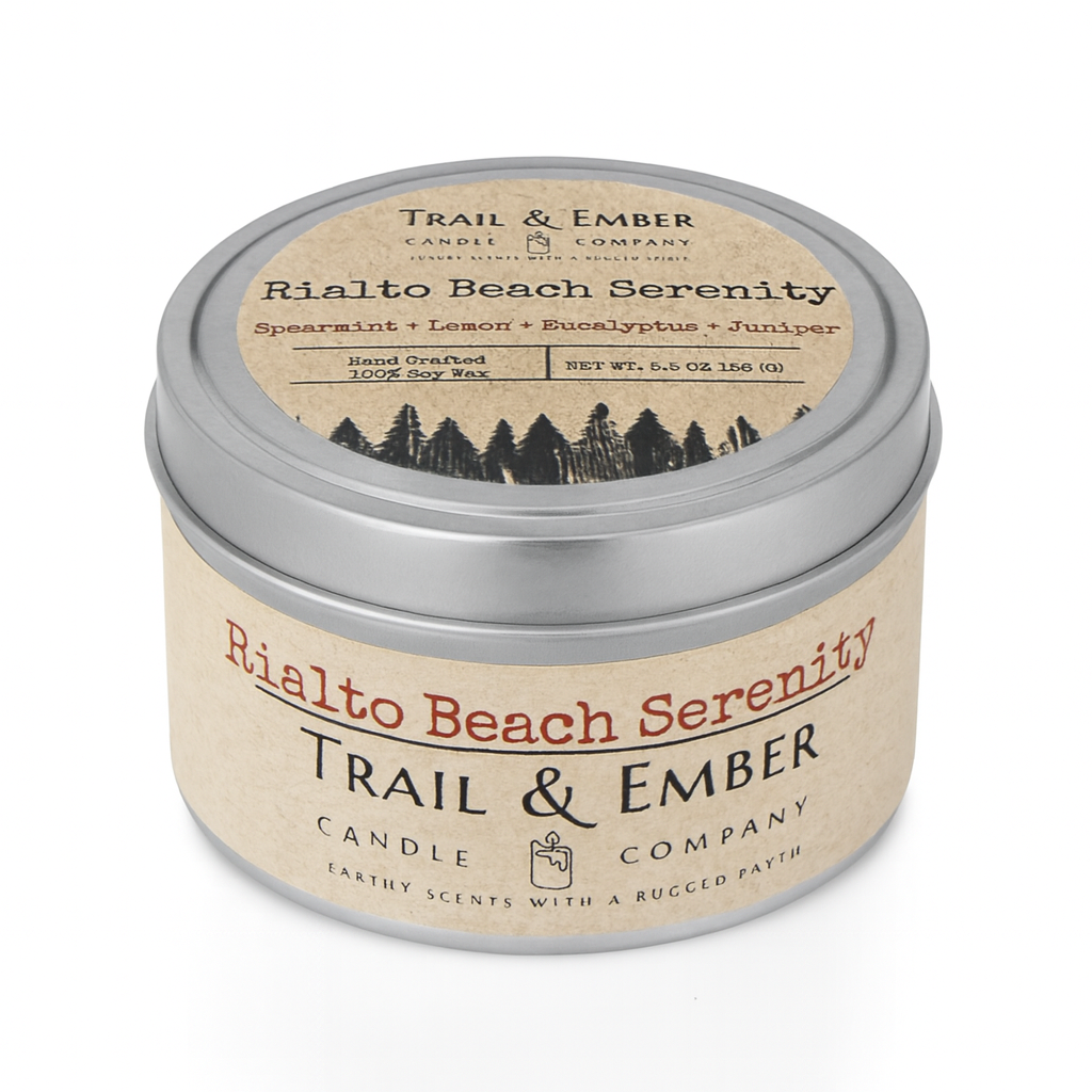 Rialto Beach Serenity Soy Candle - Discovery Tin