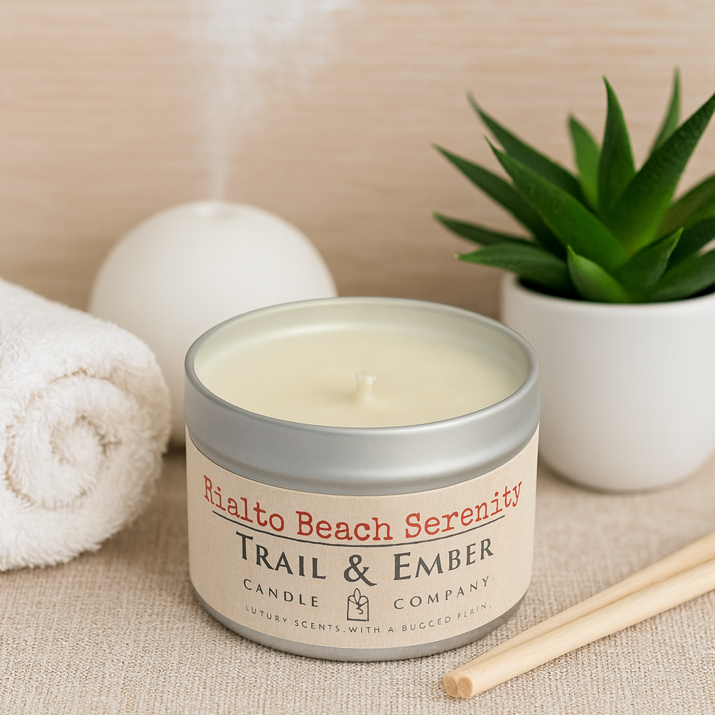 Rialto Beach Serenity Soy Candle - Discovery Tin