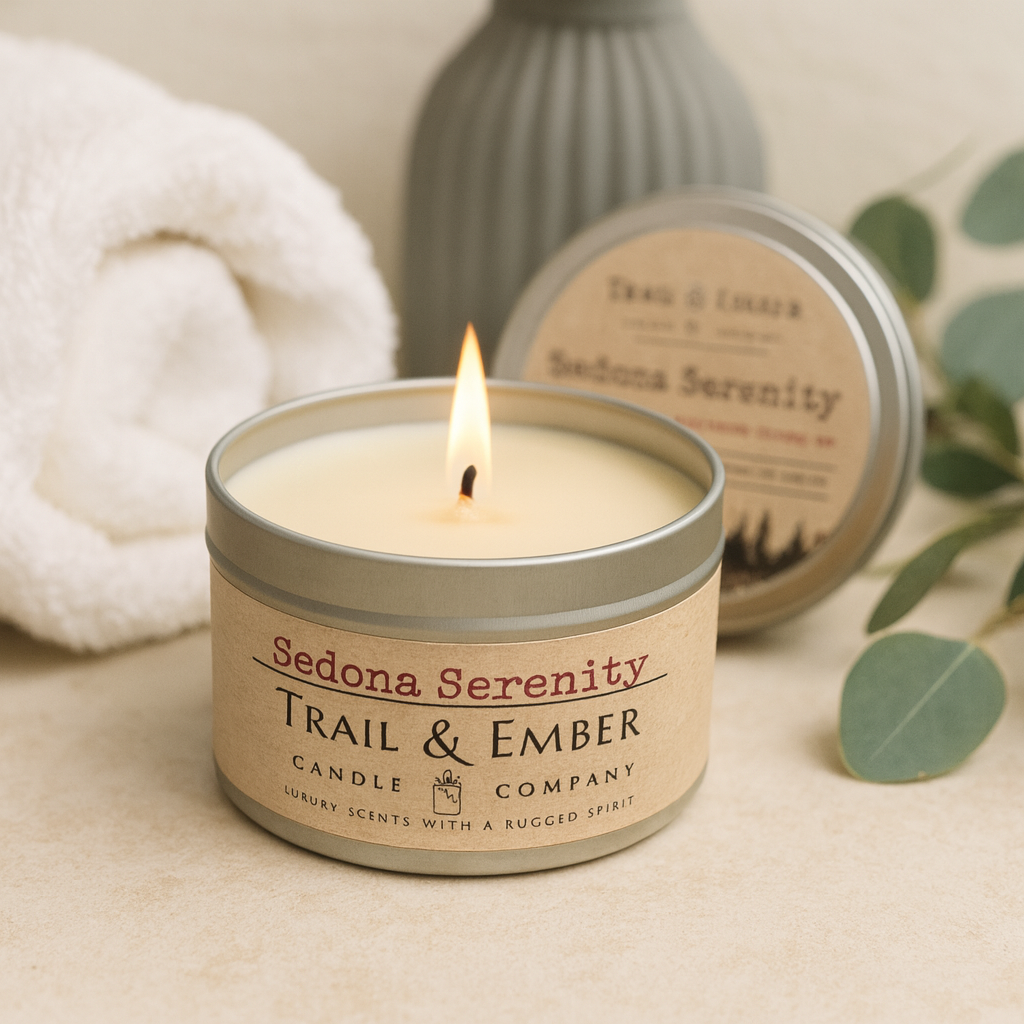 Sedona Serenity Soy Candle - Discovery Tin