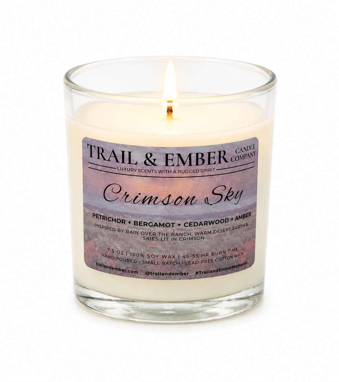 Crimson Sky Soy Candle