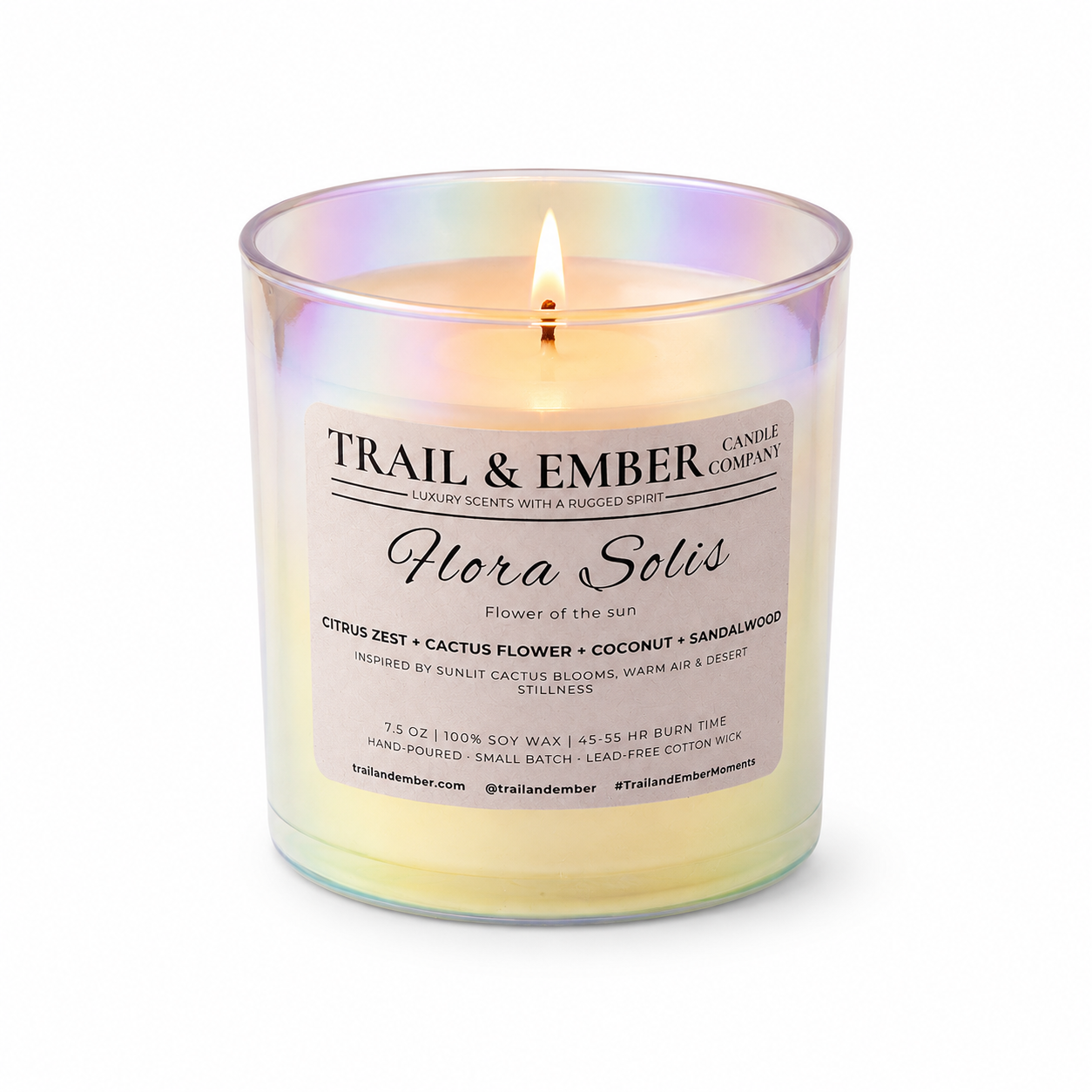Flora Solis Soy Candle