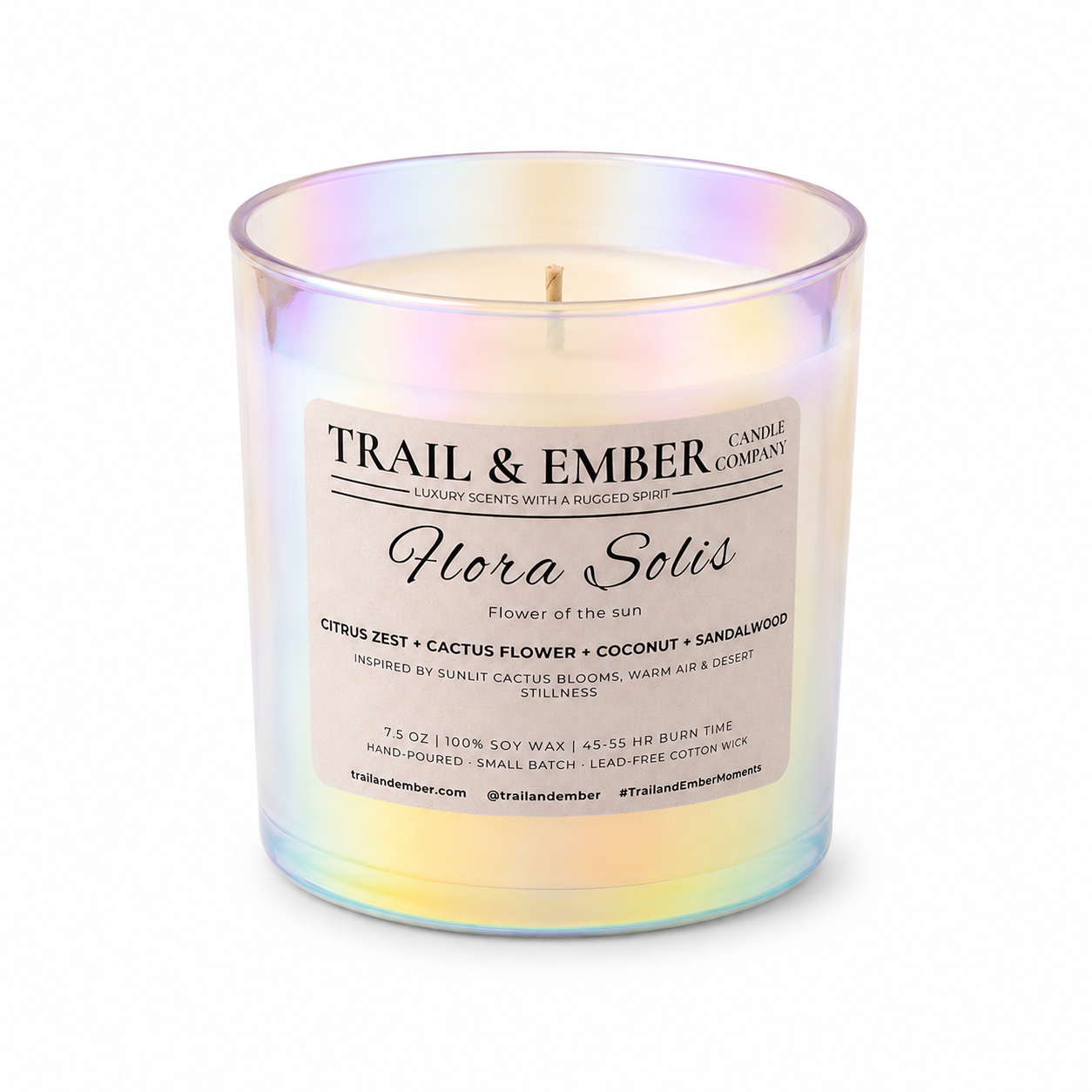 Flora Solis Soy Candle