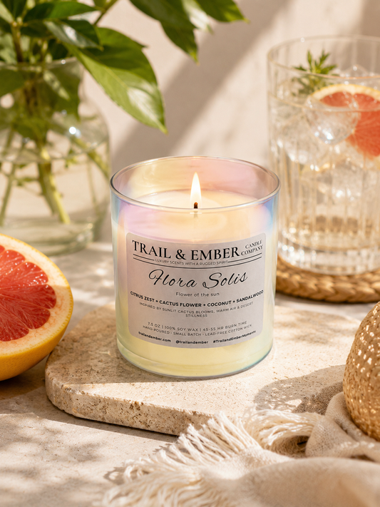 Flora Solis Soy Candle