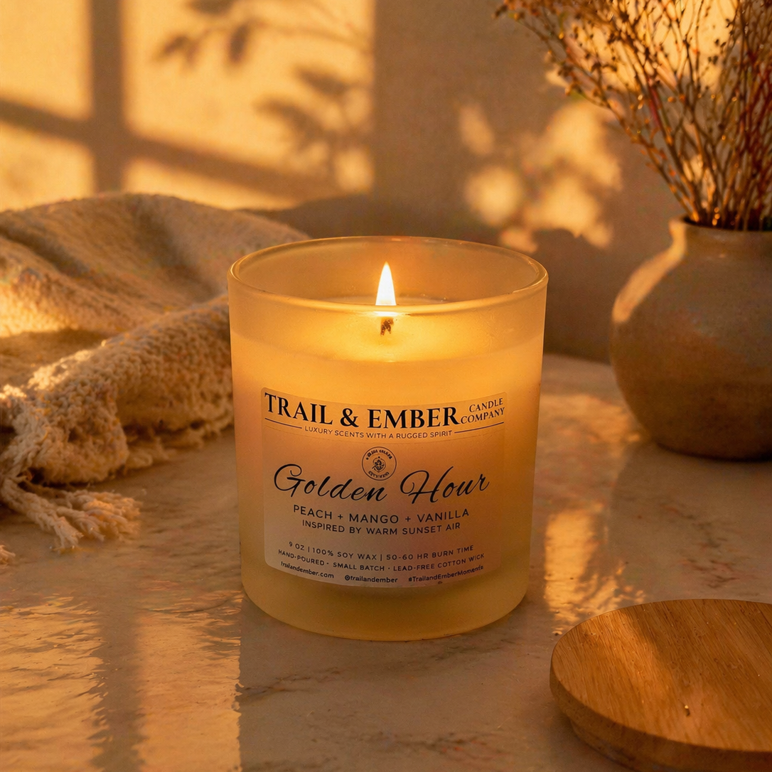 Golden Hour Soy Candle