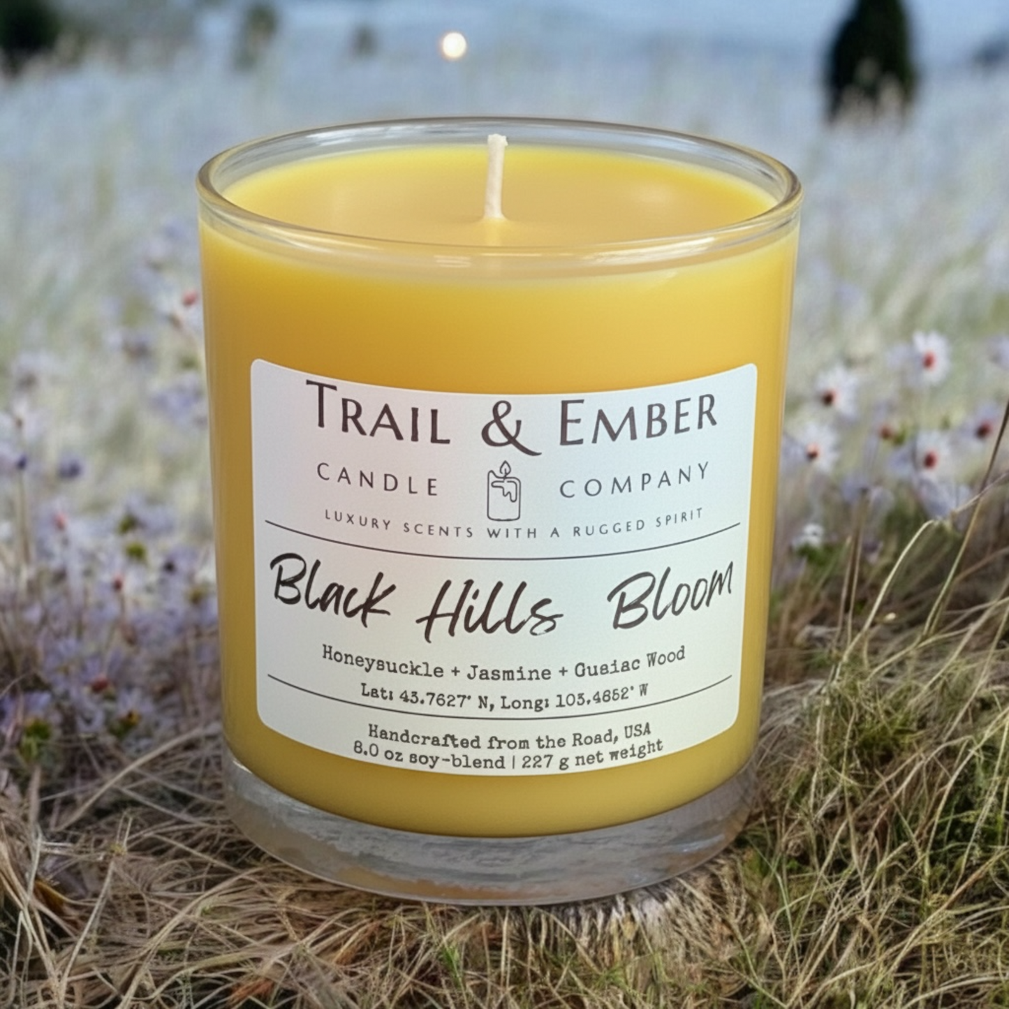 Black Hills Summer Bloom Soy Blend Candle - Limited Edition