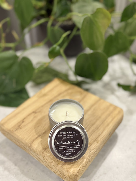 Sampler -- Trail & Ember— Sedona Serenity Soy Candle