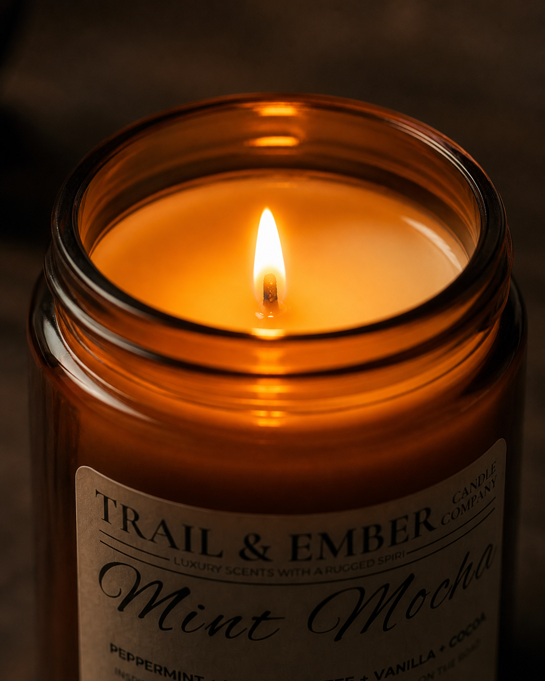 Mint Mocha Soy Candle