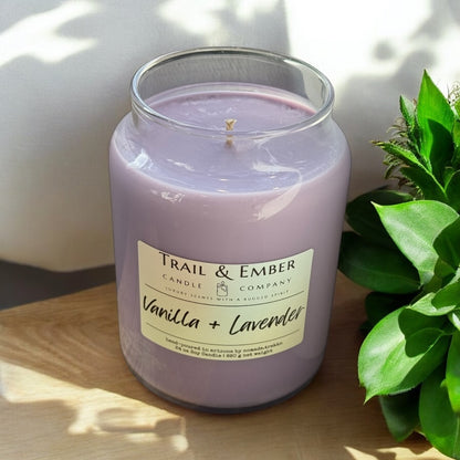Vanilla + Lavender Soy Candle