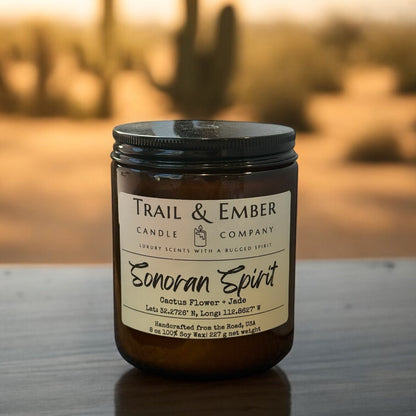 Sonoran Spirit: Cactus Flower + Jade Soy Candle
