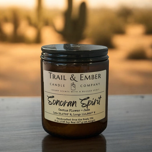 Sonoran Spirit: Cactus Flower + Jade Soy Candle