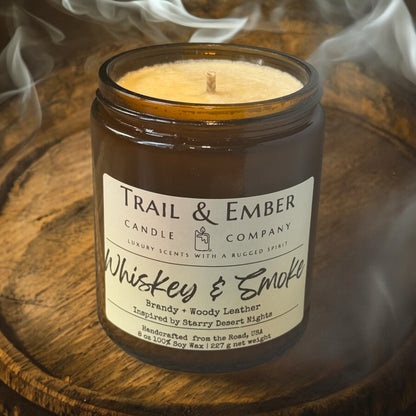 Whiskey & Smoke Soy Candle