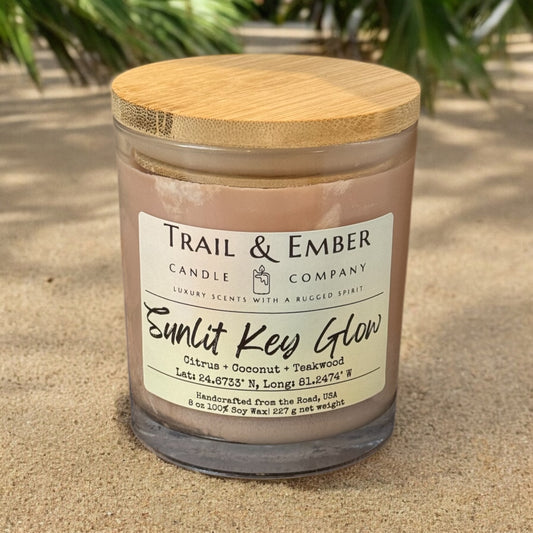 Sunlit Key Glow Soy Candle