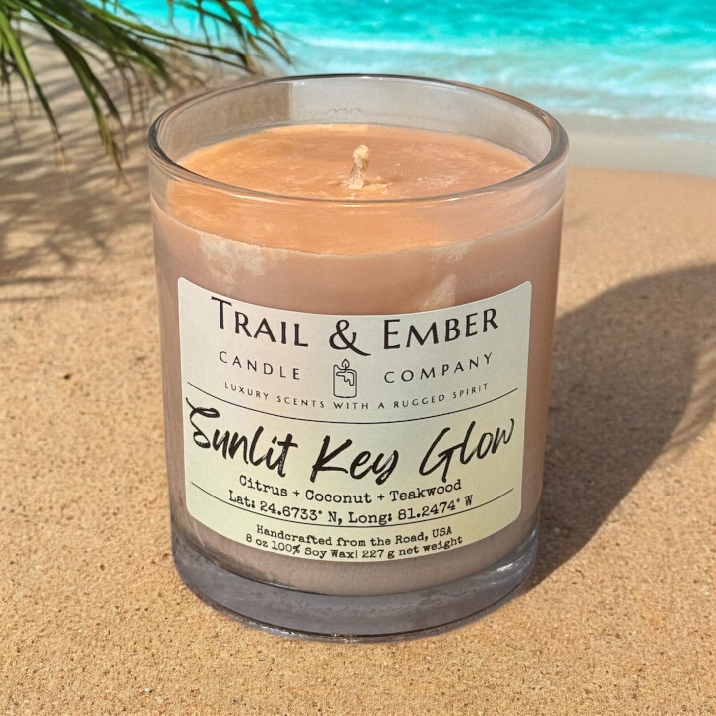 Sunlit Key Glow Soy Candle