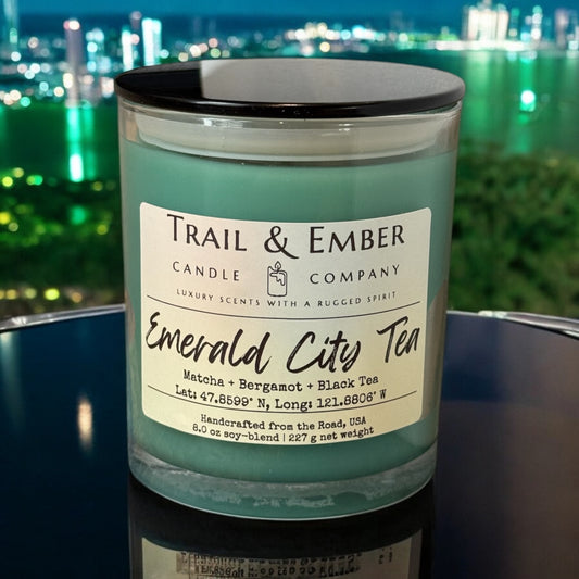 Emerald City Tea Soy Blend Candle