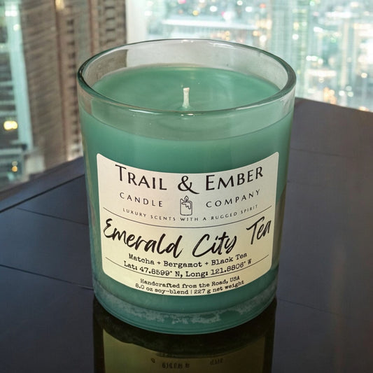 Emerald City Tea Soy Blend Candle