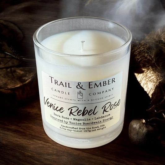 Venice Rebel Rose Soy Blend Candle
