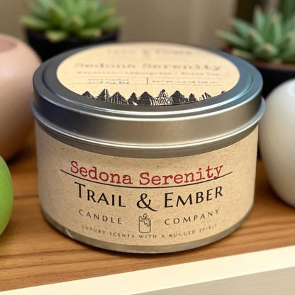 Sedona Serenity Soy Travel Candle