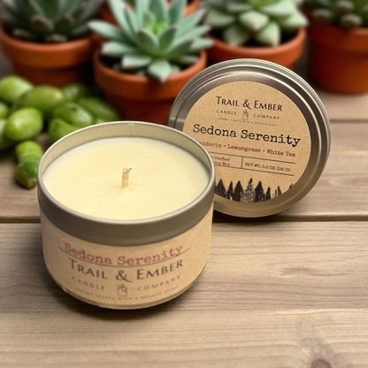 Sedona Serenity Soy Travel Candle