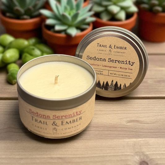 Sedona Serenity Soy Travel Candle