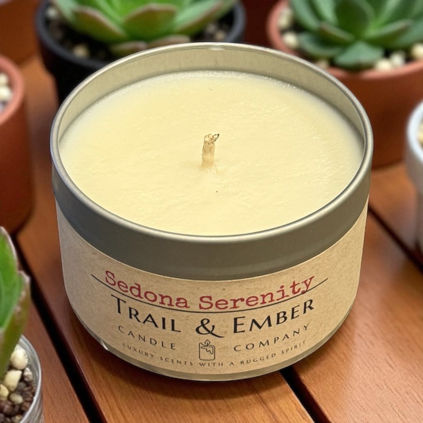 Sedona Serenity Soy Travel Candle