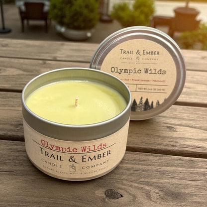Olympic Wilds Soy Travel Candle