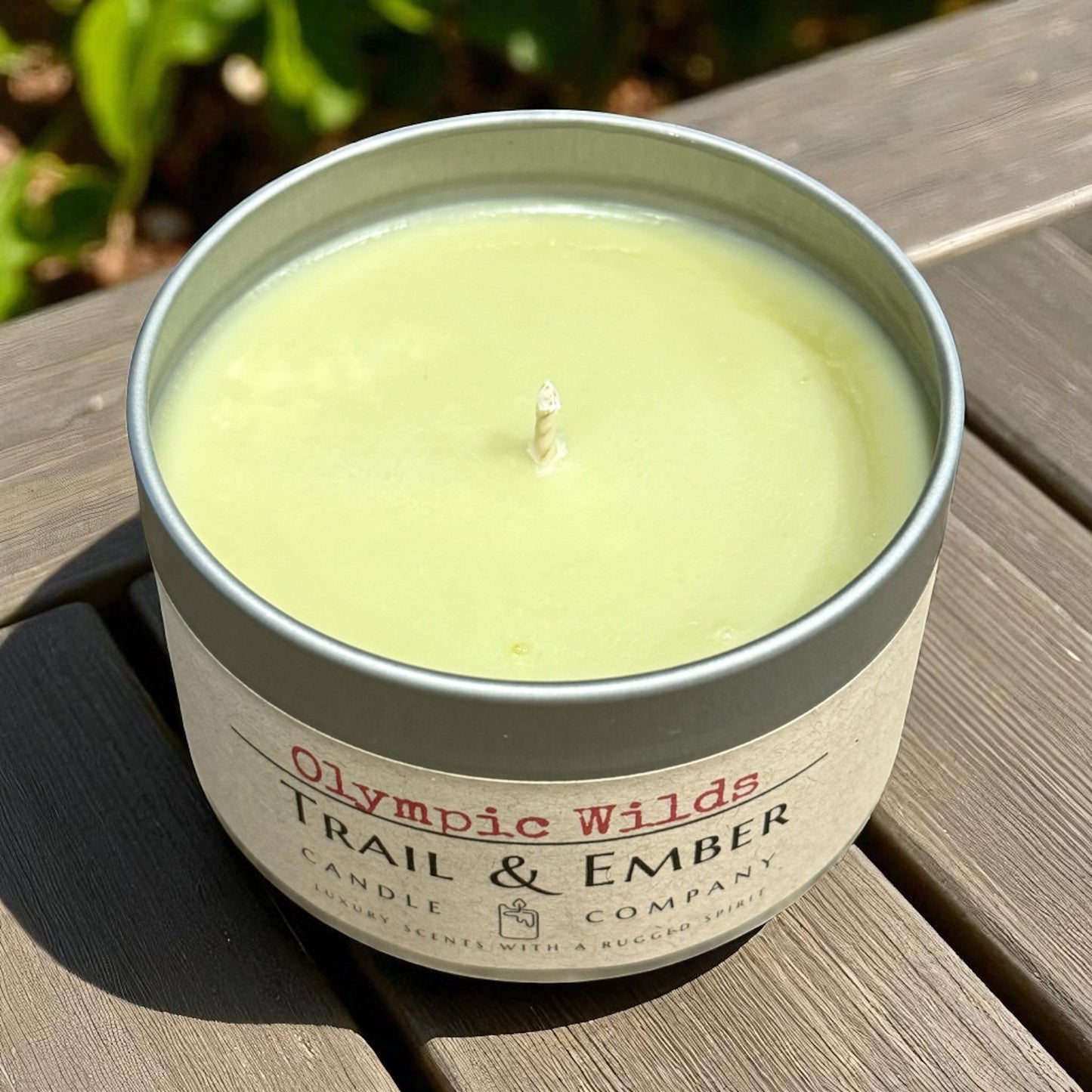 Olympic Wilds Soy Travel Candle