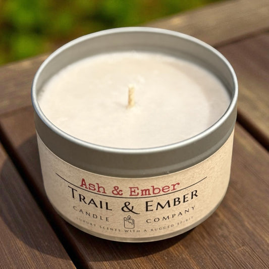 Ash & Ember Soy Candle - Discovery Tin