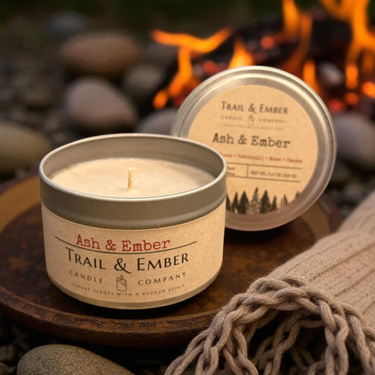 Ash & Ember Soy Travel Candle