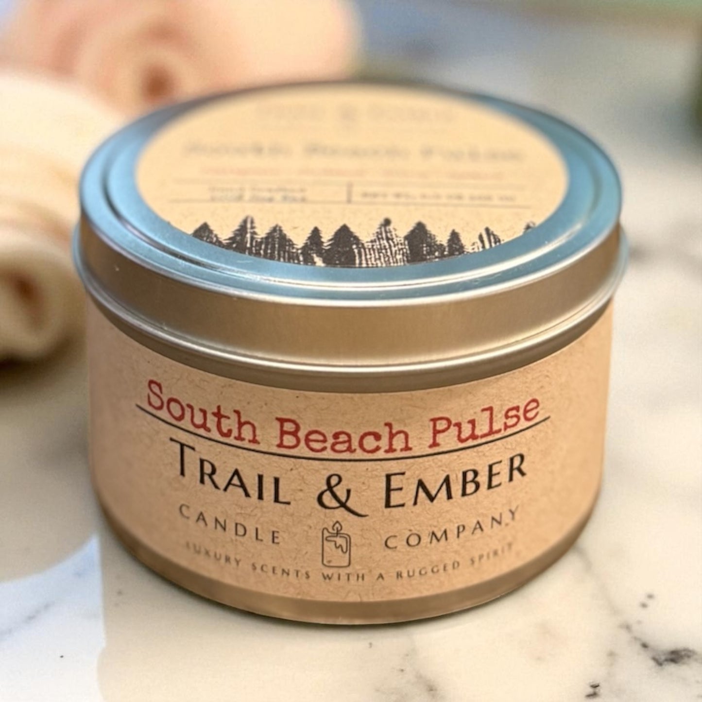 South Beach Pulse Soy Travel Candle