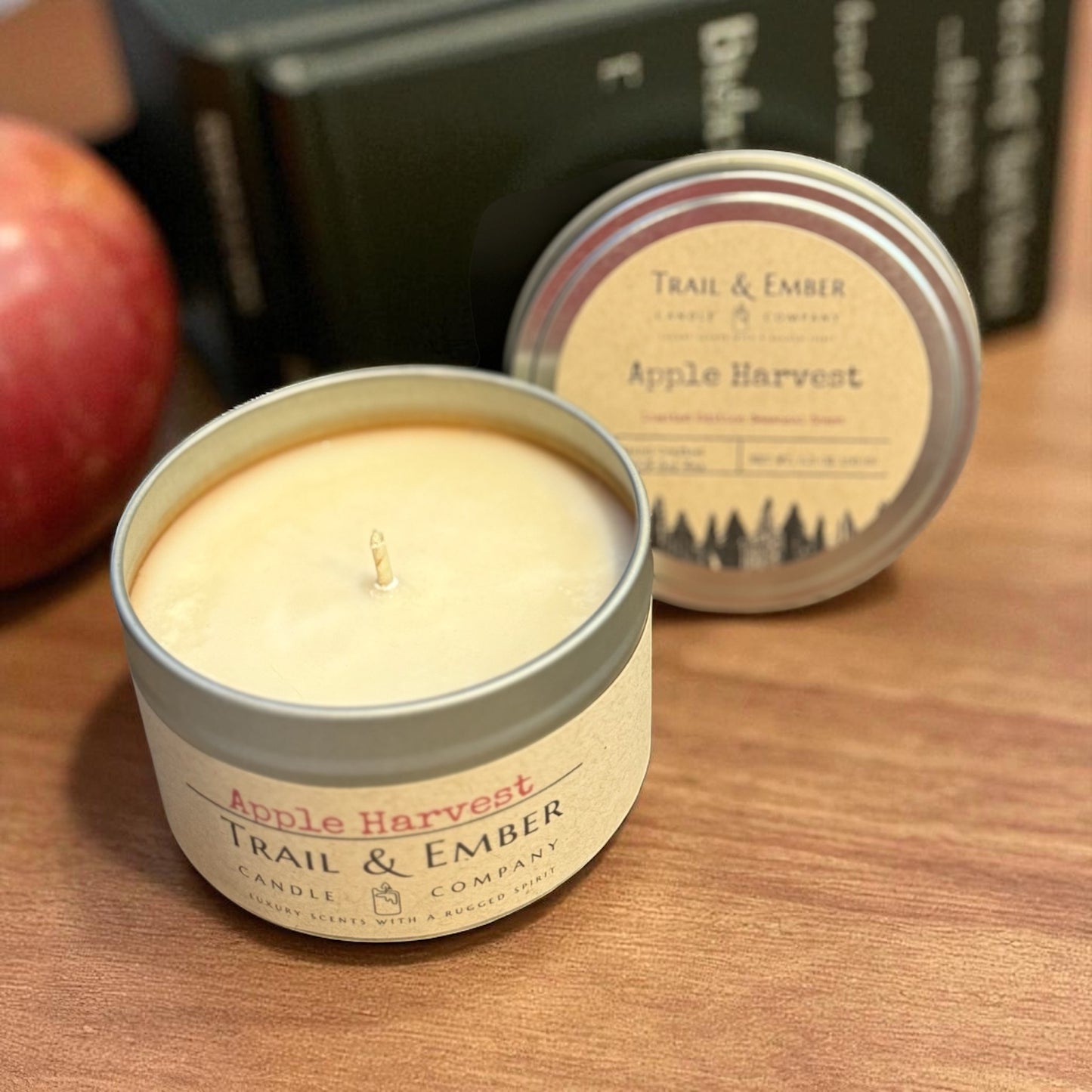 Apple Harvest Soy Travel Candle