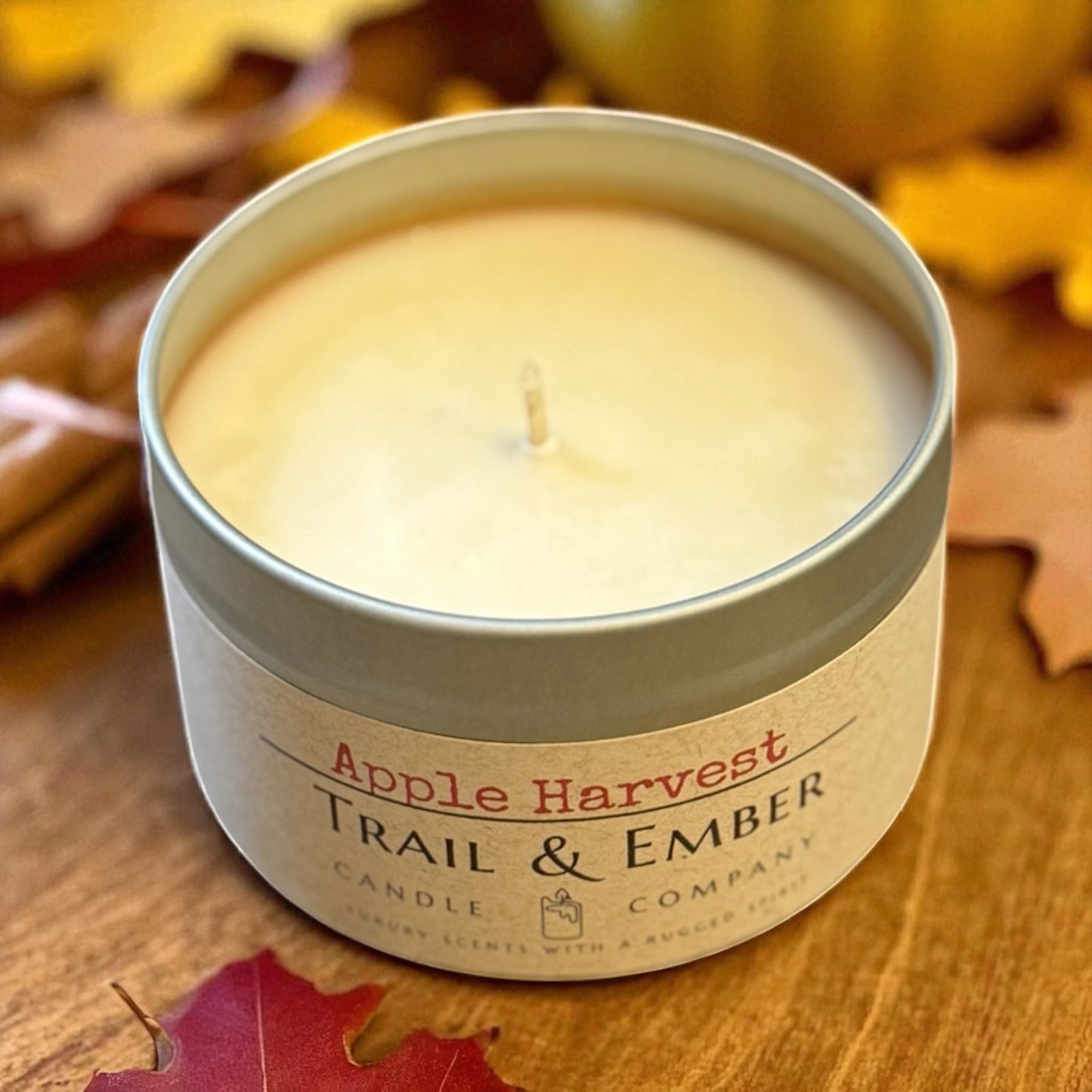 Apple Harvest Soy Travel Candle
