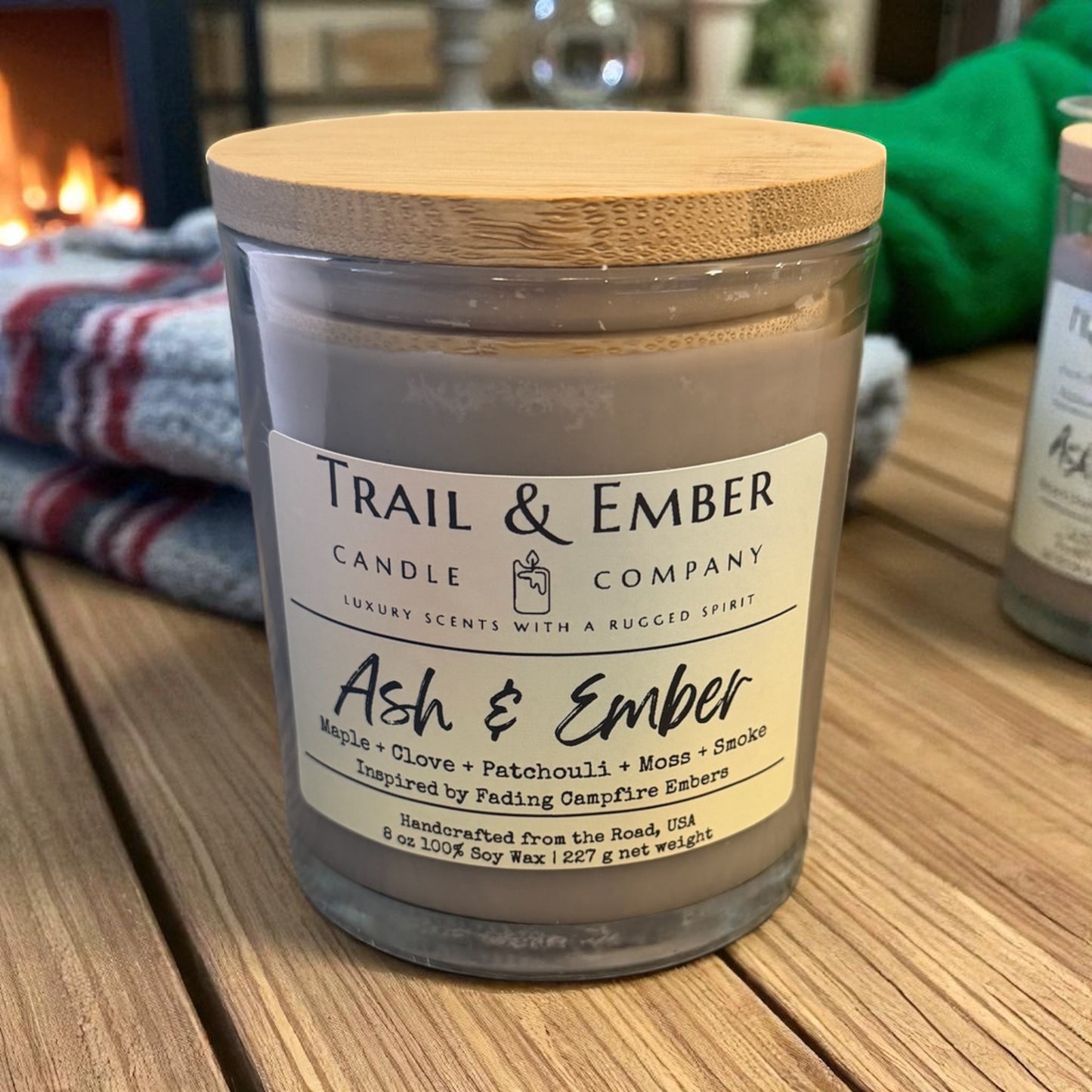 Ash & Ember Soy Candle