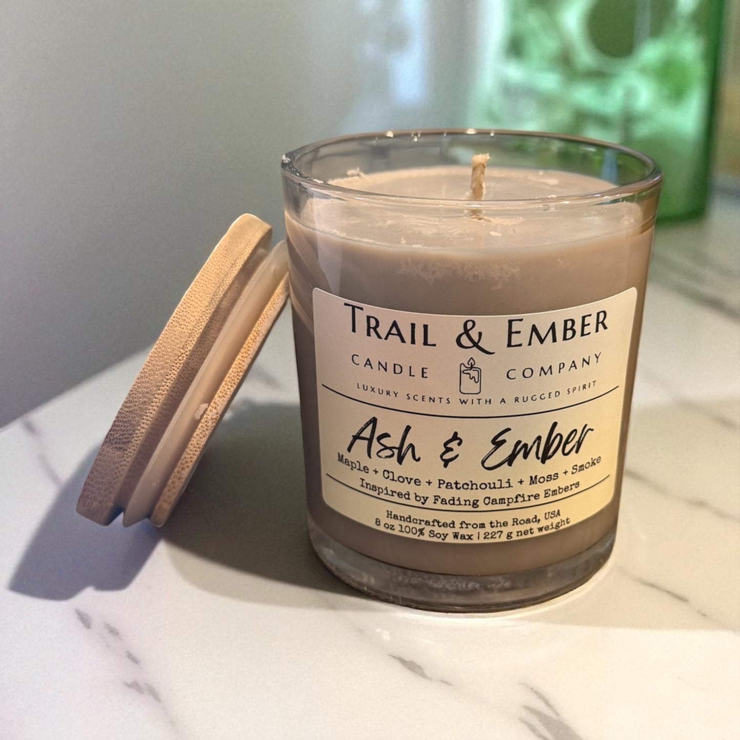 Ash & Ember Soy Candle