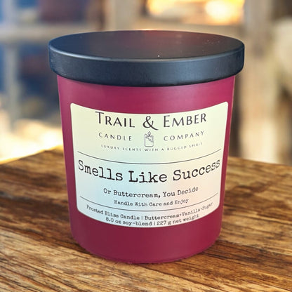 Frosted Bliss - Exclusive Soy Blend Candle with Personalized Label